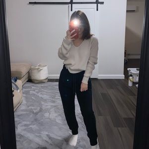 PacSun cream knit sweater